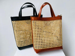 Rattan Shopping Bag