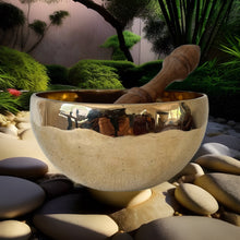 Load image into Gallery viewer, Bright Hand Beaten Singing Bowl
