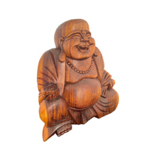 Load image into Gallery viewer, Hand Carved Happy Buddha Holding Nut
