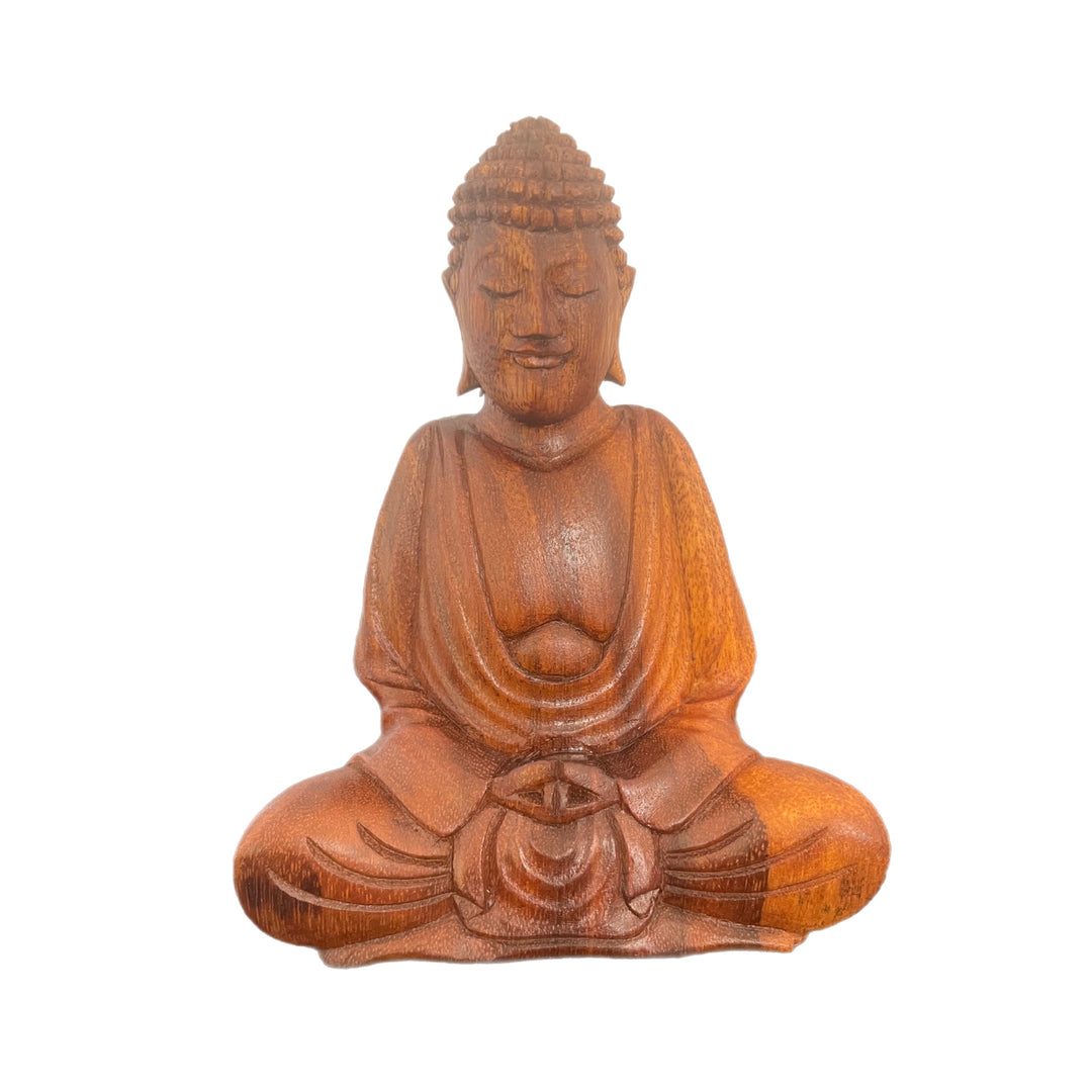 Hand Carved Tibetan Buddha Meditation