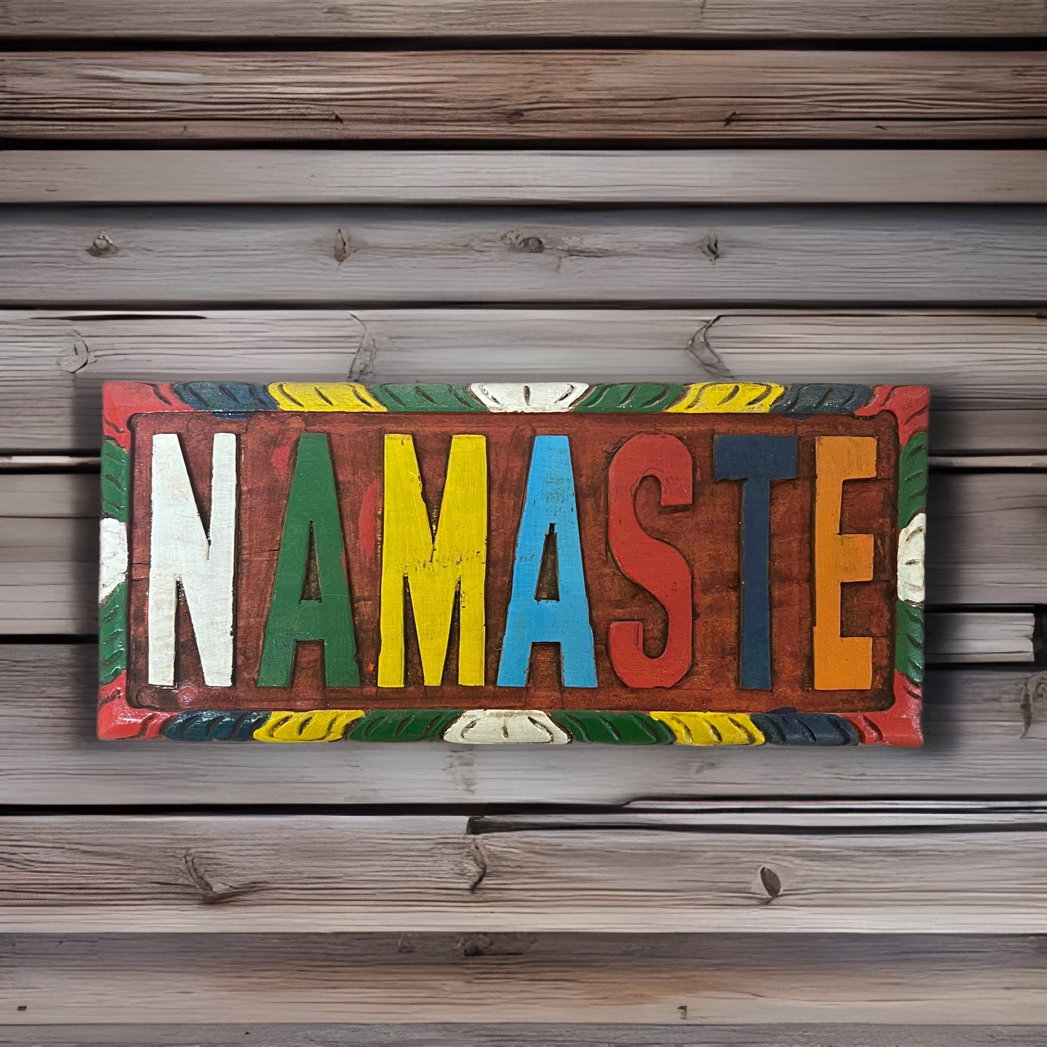 Namaste - Wood online Sign