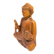 Load image into Gallery viewer, Hand carved Buddha with Bottle and Beads
