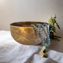 Load image into Gallery viewer, Mala Bone &amp; Turquoise
