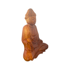 Load image into Gallery viewer, Hand Carved Tibetan Buddha with Hand up with Bead
