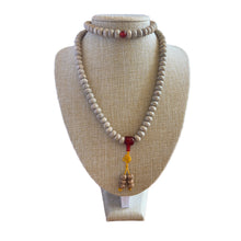 Load image into Gallery viewer, Mala Lotus with Stone
