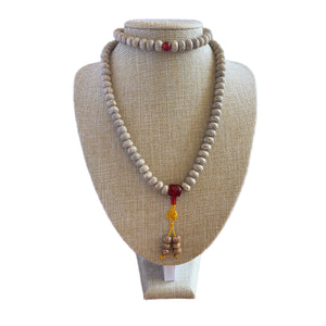 Mala Lotus with Stone