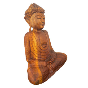 Hand Carved Tibetan Buddha Meditation