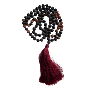 Mala Rudraksa with Tassel