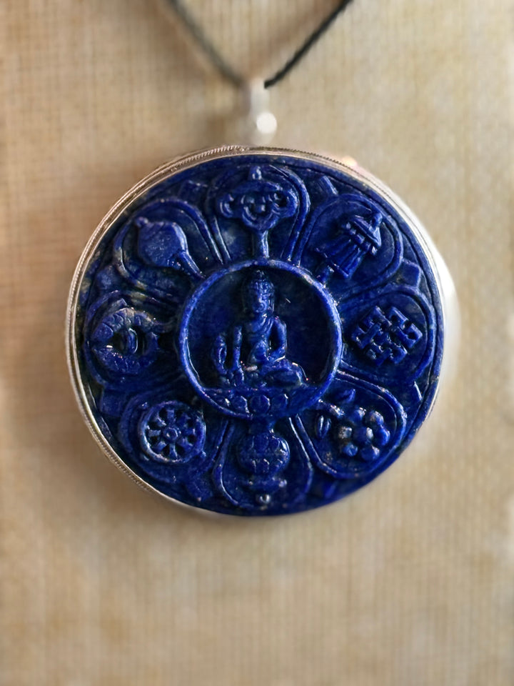 Hand Carved Lapis