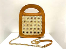 Load image into Gallery viewer, Rattan Bag with Chain
