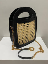 Load image into Gallery viewer, Rattan Bag with Chain
