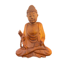 Load image into Gallery viewer, Hand Carved Tibetan Buddha with Hand up with Bead
