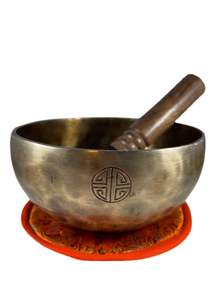 Full Moon Singing Bowl - Hand Hammered