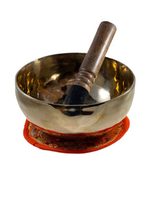 Bright Hand Beaten Singing Bowl